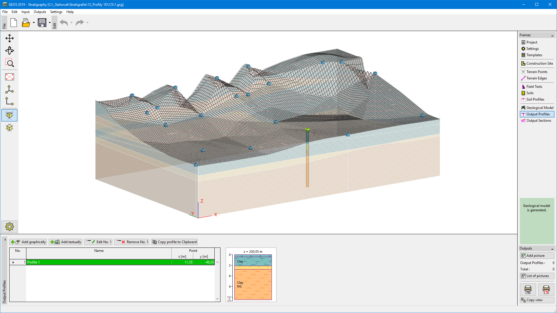 stratigraphy program