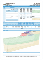 GEO5 Slope Stability Software - Ouput report sample