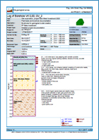 GEO5 Stratigraphy - Output Report Sample