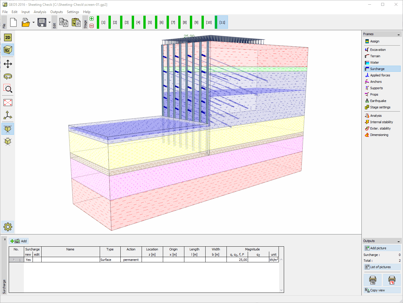 wallap design structure report