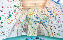The final shape of the climbing wall