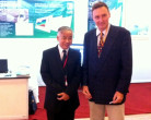 The chairman of VSSMGE (Vietnam) - Mr. Nguyen Truong Tien and Mr. Jiri Laurin (Fine) on the photo.